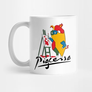 Pigcasso by Tobe Fonseca Mug